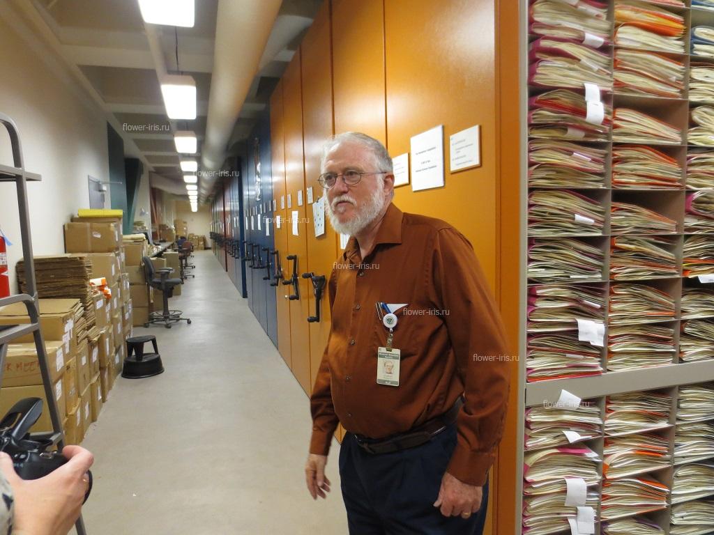 Visit to Herbarium with Jim Solomon